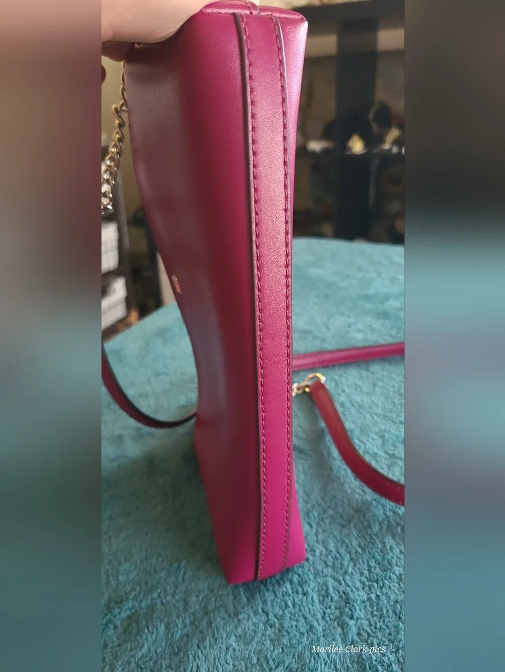 kate spade New York Chain Declan Crossbody Bag In Rhubarb
